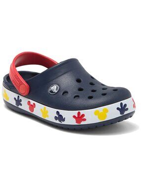 CROCS Kids' Mickey Lights Clog 3 M, NAVY